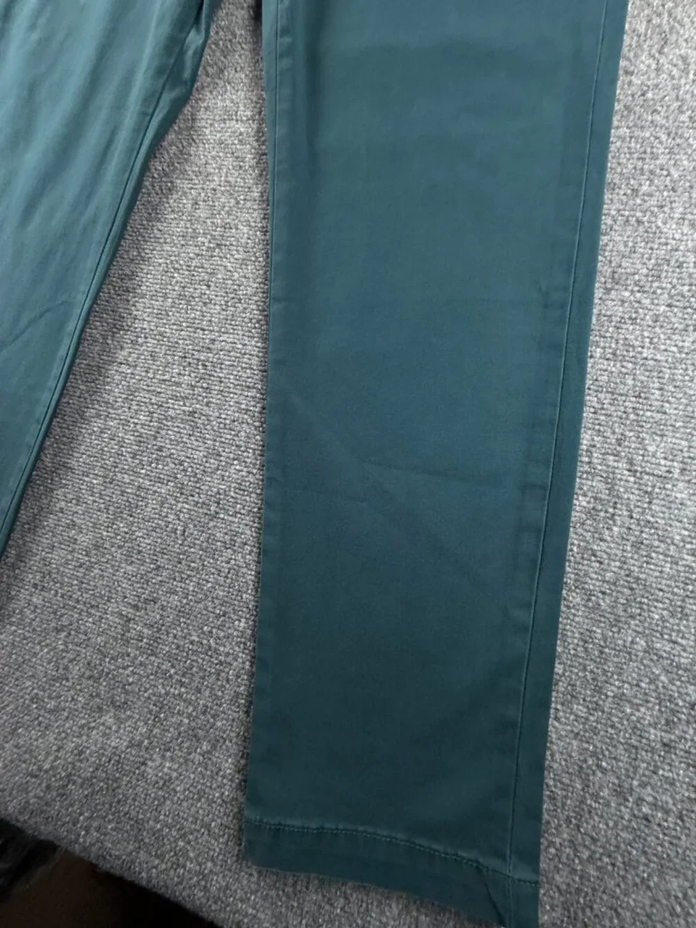 NWT Banana Republic Lived In Chino Blue Athletic Fit Pants Cotton Blend 32x34